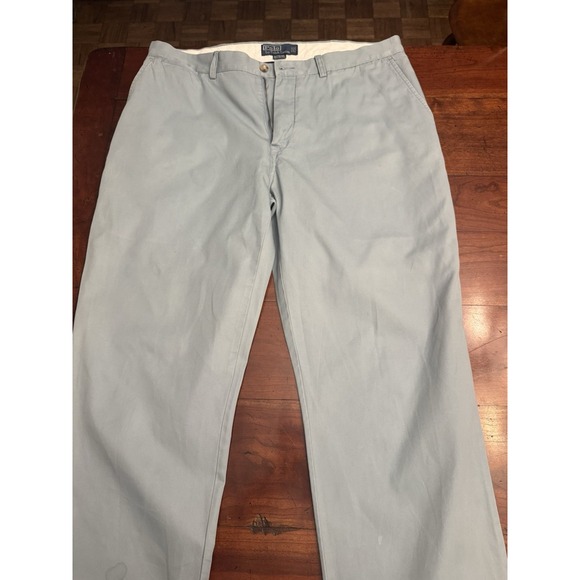 Polo Ralph Lauren Light Blue Slim Fit Suffield Chino Pants Men's 36 x 30 - Picture 2 of 3